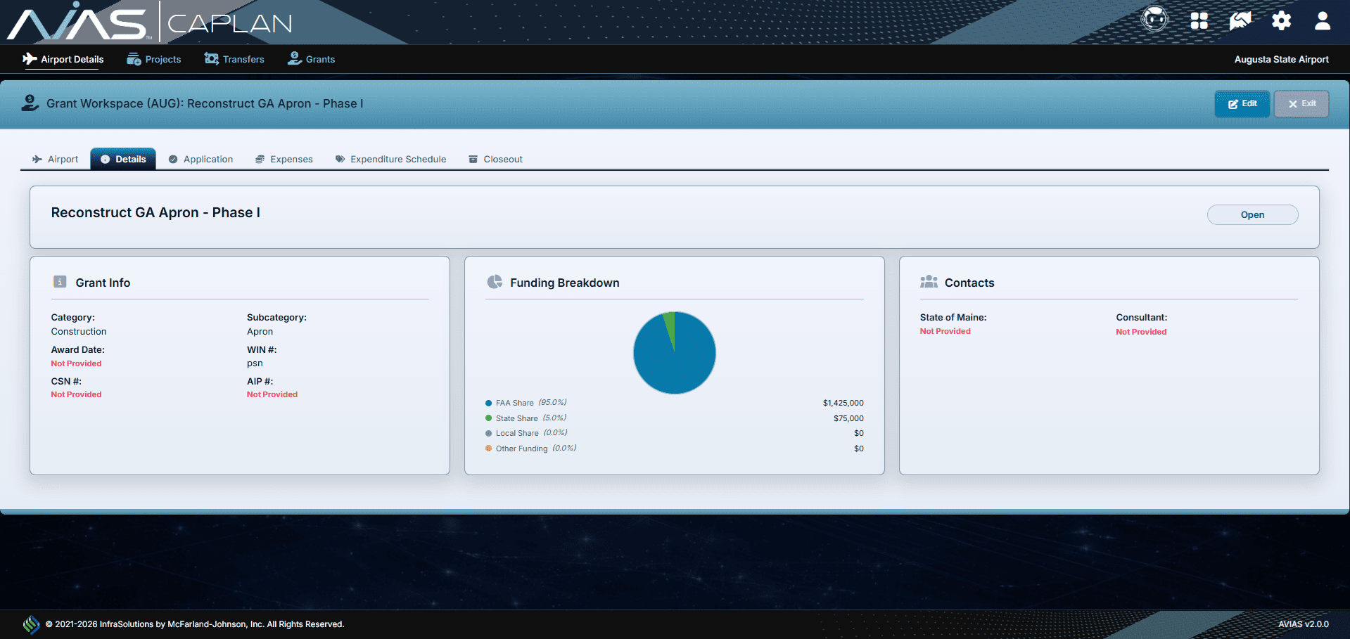Track Grant Details, Expenses, Documents and Checklists