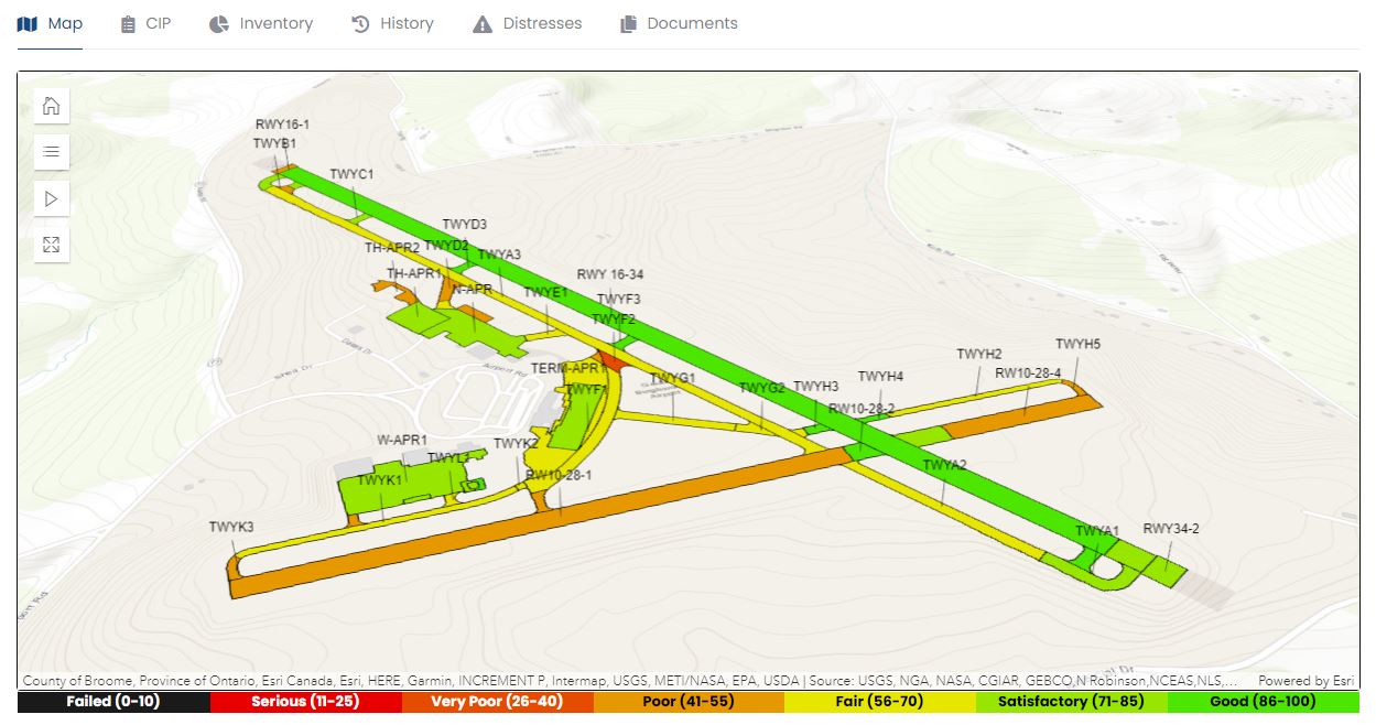 Interactive Pavement Map